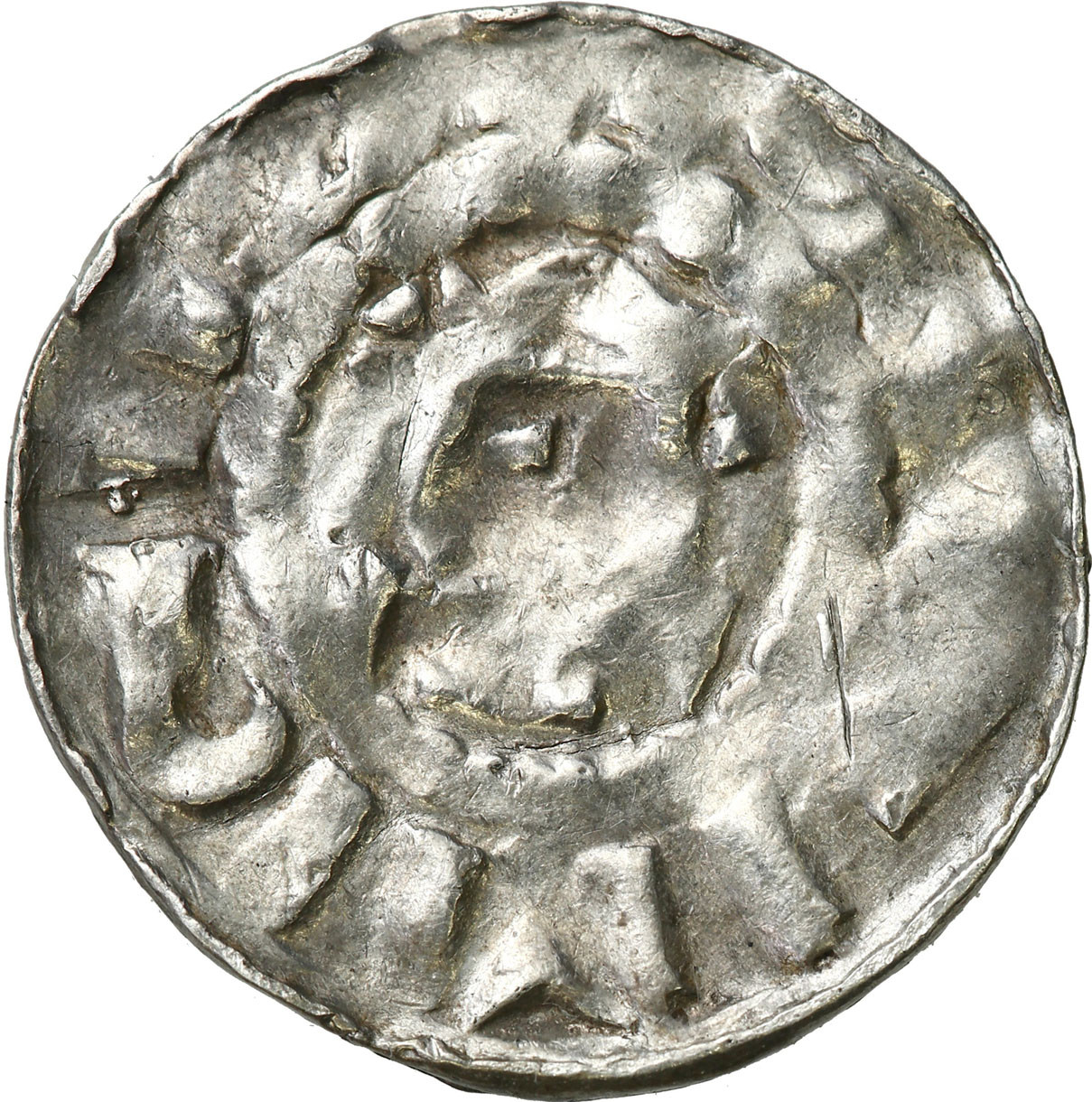 Niemcy, Saksonia denar krzyżowy - anonimowy X/XI wiek